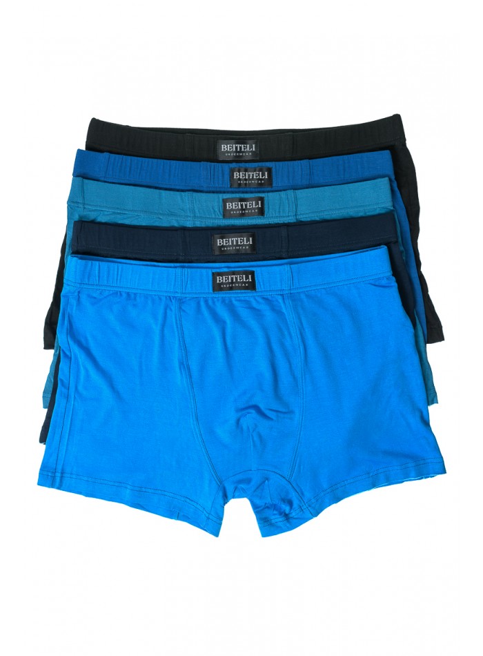 Set de 5 perechi de boxeri, din fibra de bambus